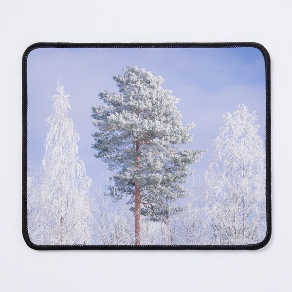 Item preview, Trees covered in frost designed and sold by Juhku.