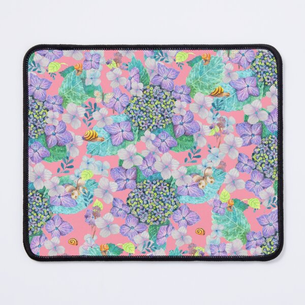 Item preview, fancy hydrangea flowers, snails and butterflies-p designed and sold by janeferwong.