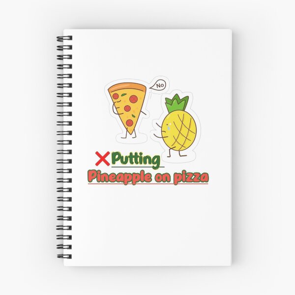 Item preview, Stop putting pineapple on pizza designed and sold by Designhub14.