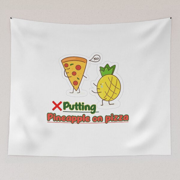 Item preview, Stop putting pineapple on pizza designed and sold by Designhub14.
