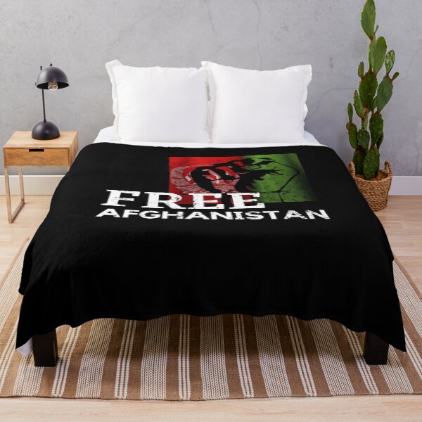 Item preview, Free Afghanistan Afghan Flag United state Veteran Support T-Shirt designed and sold by spolayastore.