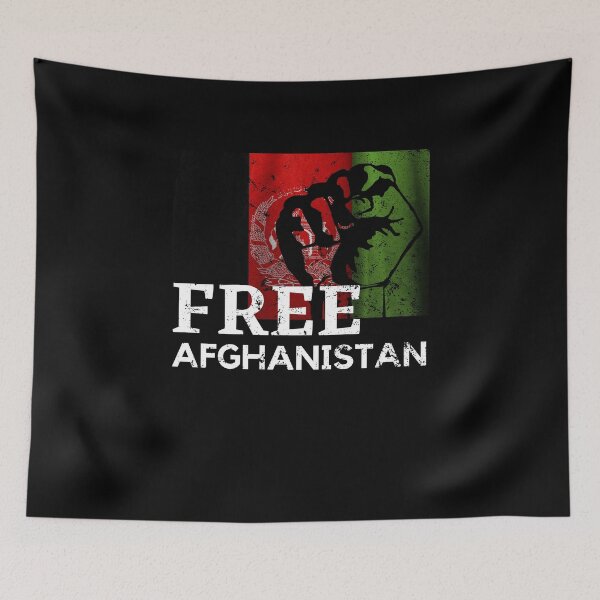 Item preview, Free Afghanistan Afghan Flag United state Veteran Support T-Shirt designed and sold by spolayastore.