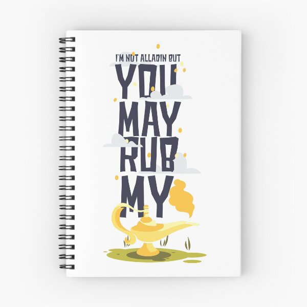 Item preview, I'm Not Alladin But You May Rub My Lamp - Funny Illustration designed and sold by Studio  Six.