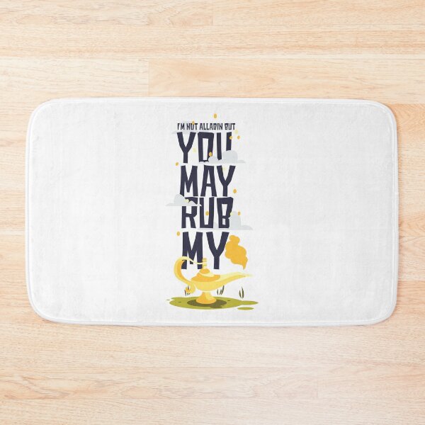 Item preview, I'm Not Alladin But You May Rub My Lamp - Funny Illustration designed and sold by Studio  Six.