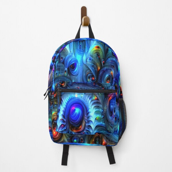 Item preview, psychedelic unique blue design designed and sold by BelAnnGrey.