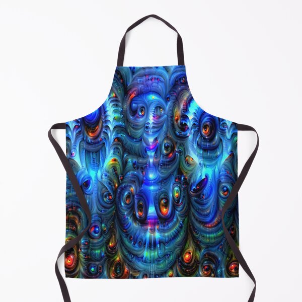 Item preview, psychedelic unique blue design designed and sold by BelAnnGrey.
