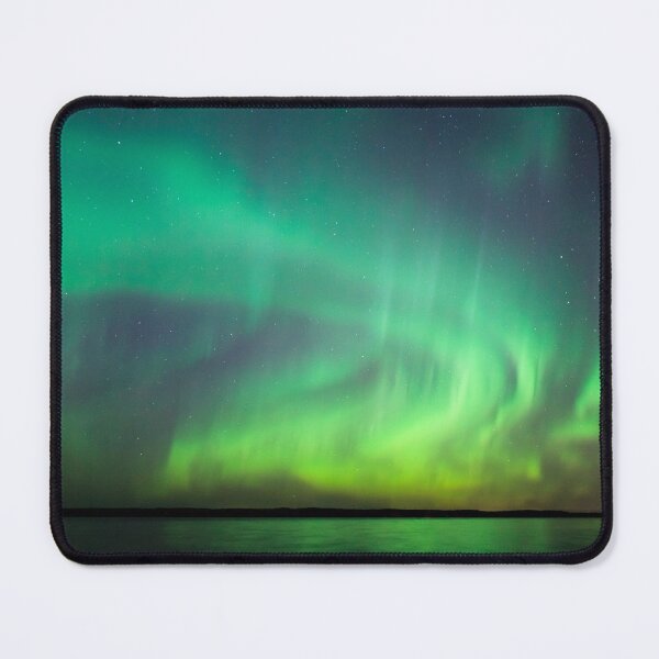 Item preview, Northern lights over lake in Finland designed and sold by Juhku.