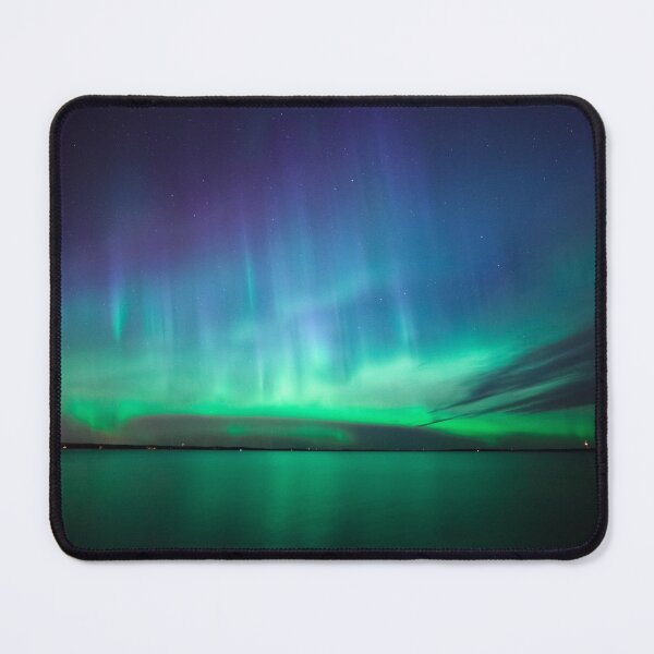 Beautiful northern lights Mouse Pad