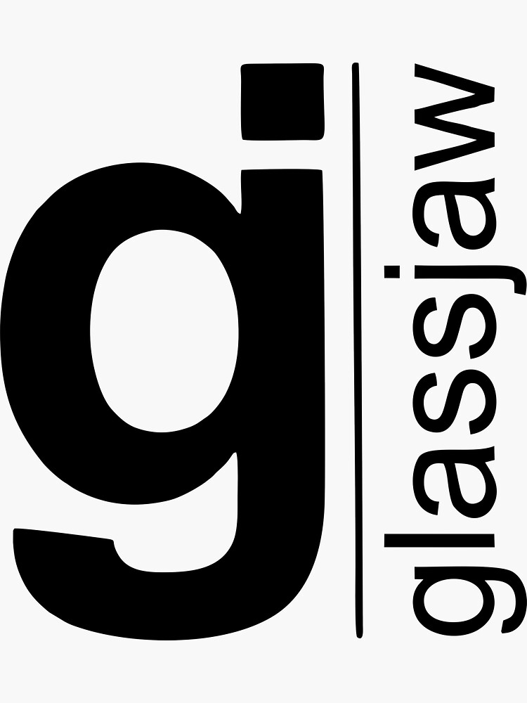 "Glassjaw." Sticker for Sale by Snipersha Redbubble