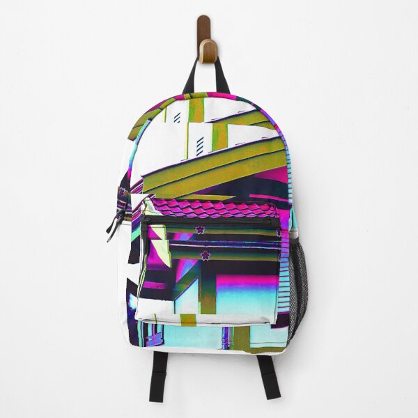 Item preview, Japan Building Vaporwave Glitch Art designed and sold by glitchhub.