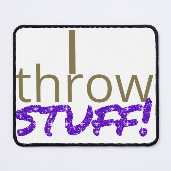 Item preview, I throw stuff glitter designed and sold by DianeBP.
