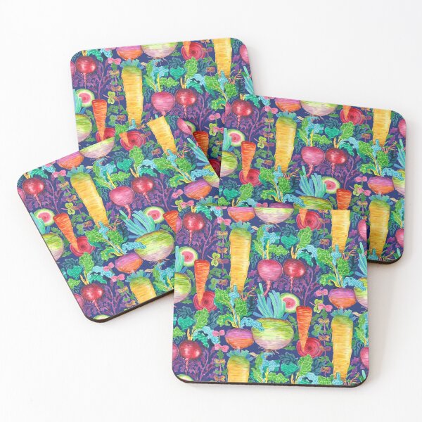 Item preview, colorful radishes and carrots - dk designed and sold by janeferwong.