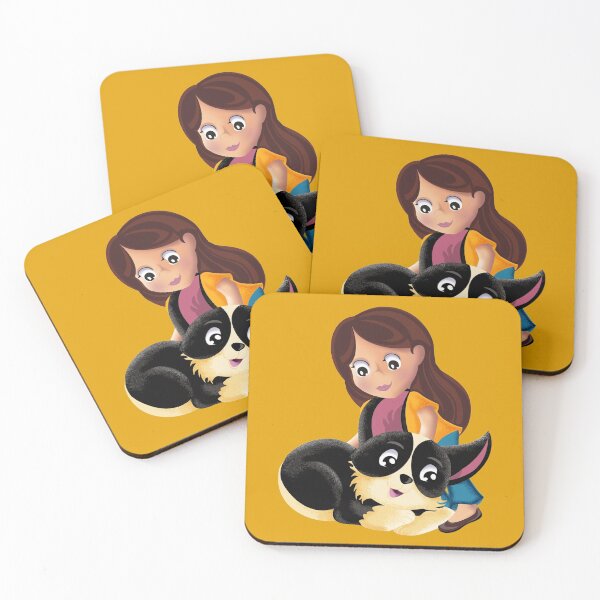 Item preview, A little girl's love for her dog designed and sold by GlaDyxies.