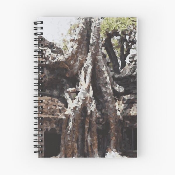 Item preview, CAMBODIA Siem Reap Ta Prohm Temple Horizontal designed and sold by VoyageVectors.