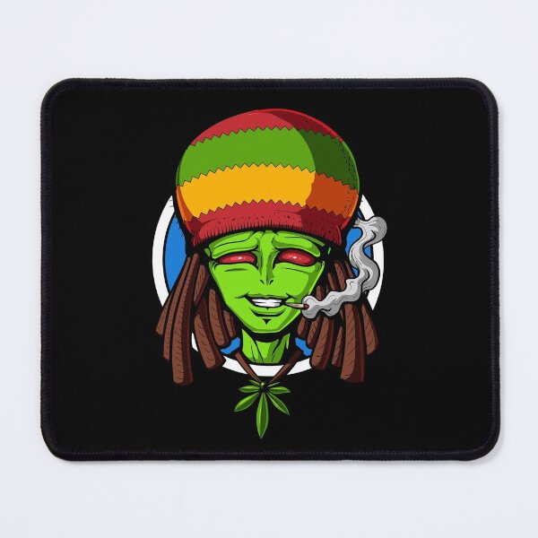 Item preview, Rasta Alien Stoner designed and sold by underheaven.