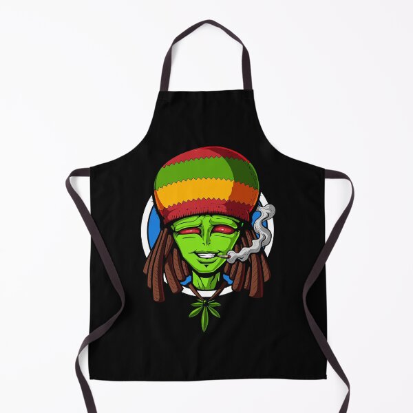 Item preview, Rasta Alien Stoner designed and sold by underheaven.