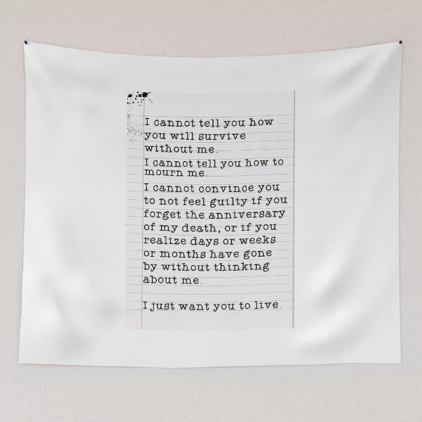 Item preview, We both die - note designed and sold by RebeccaART5.