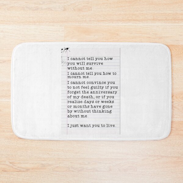 Item preview, We both die - note designed and sold by RebeccaART5.