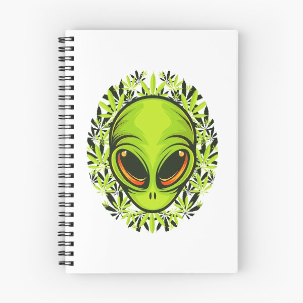 Item preview, Alien Face with Cannabis Classic T-Shirt designed and sold by SLSandaruwan.