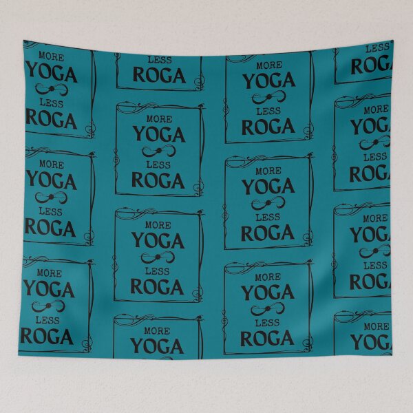 Item preview, More Yoga Less Roga! designed and sold by UrbanChakra.
