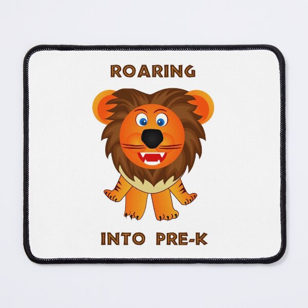 Item preview, Roaring Into Pre-K (Cartoon Lion) designed and sold by TimespunThreads.