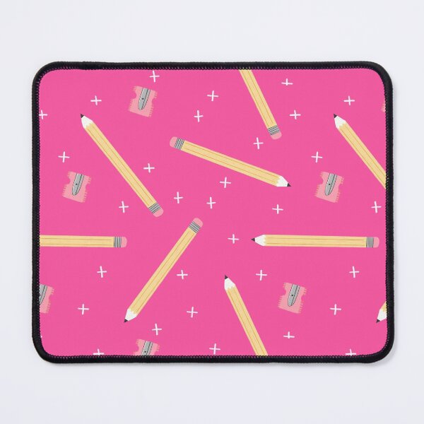 Item preview, Pencils on Hot Pink designed and sold by latheandquill.