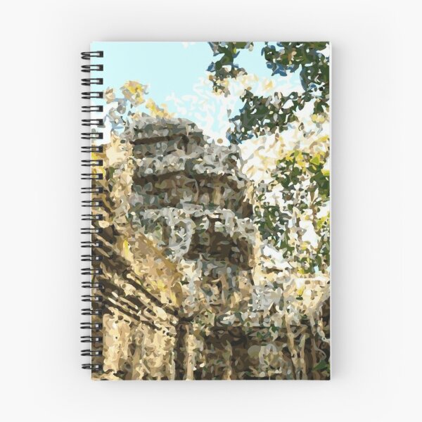 Item preview, CAMBODIA Siem Reap Angkor Thom Temple Tree designed and sold by VoyageVectors.