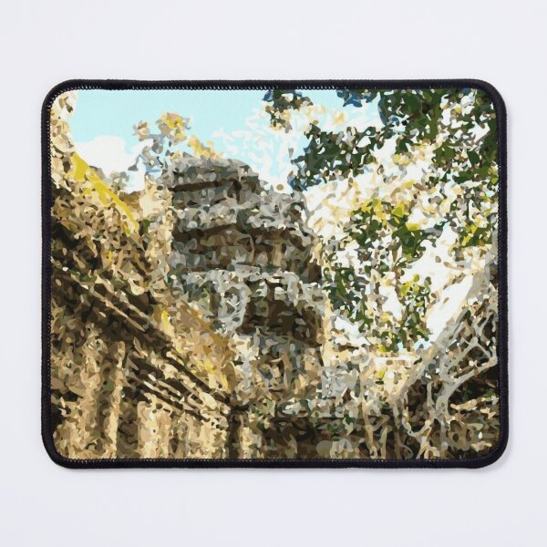 Item preview, CAMBODIA Siem Reap Angkor Thom Temple Tree designed and sold by VoyageVectors.
