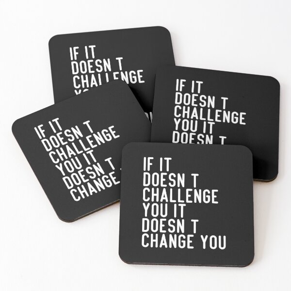 Item preview, if it doesn't challenge you it doesn't change you Gift Funny Tee, Fathers Day Gift for Doctors2021 : gift for girl-gift for mom - gift for sister designed and sold by charaf19.