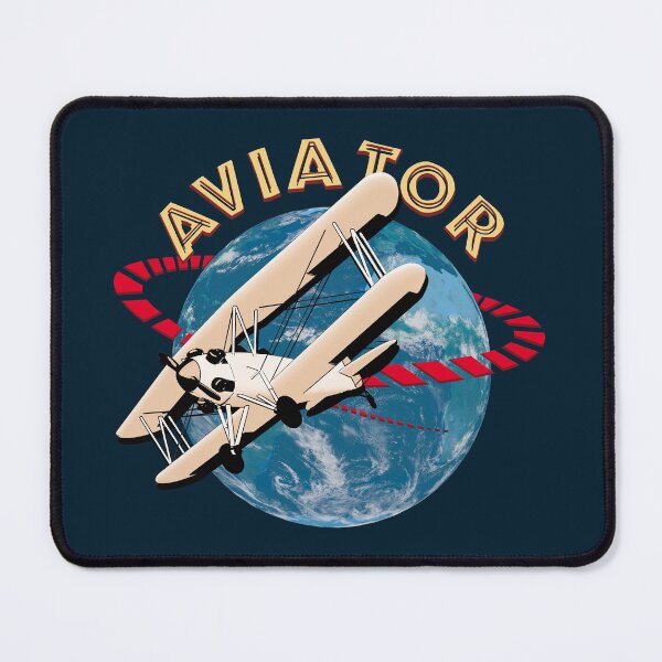 Item preview, Aviation Vintage Illustration - Biplane Aviator designed and sold by TMBTM.