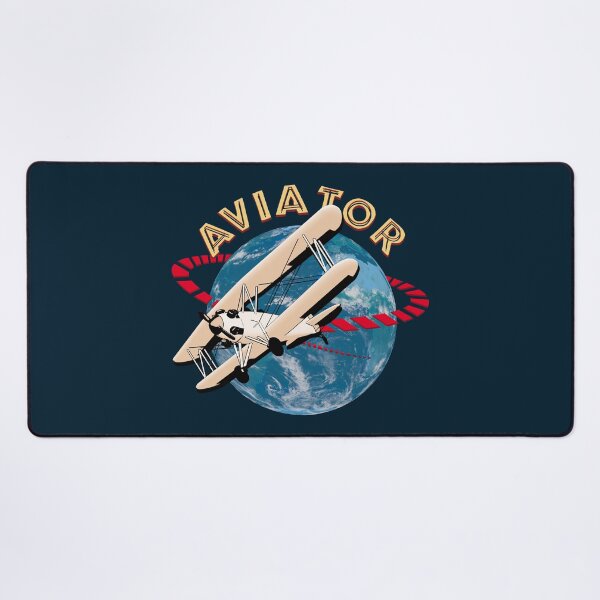 Item preview, Aviation Vintage Illustration - Biplane Aviator designed and sold by TMBTM.
