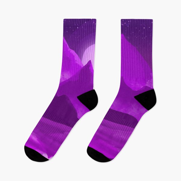 Item preview, Purple lake landscape at night designed and sold by KheinJohn.