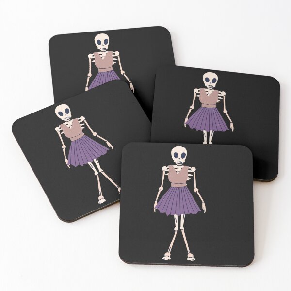 Item preview, Halloween trick or treat design - find your thing - Pretty skeleton designed and sold by Fortified.