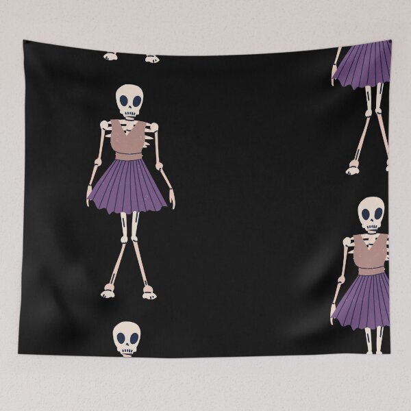 Item preview, Halloween trick or treat design - find your thing - Pretty skeleton designed and sold by Fortified.