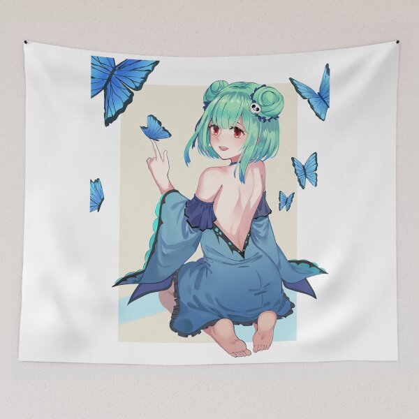 Item preview, Uruha Rushia with Butterflies designed and sold by StacySherhman.