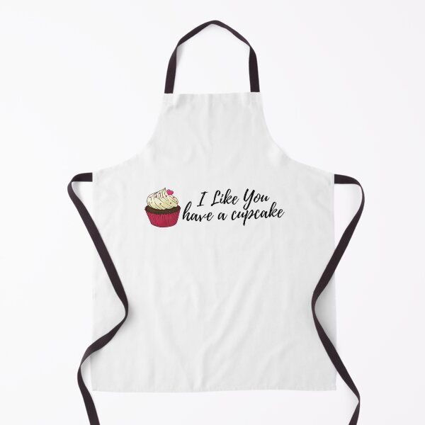 Artikelvorschau, Ich mag dich, wenn du einen Cupcake hast (schwarzer Text) – Cupcake-Liebhaber (Schokoladen-Cupcake zum Valentinstag) entworfen und verkauft von CaitU.