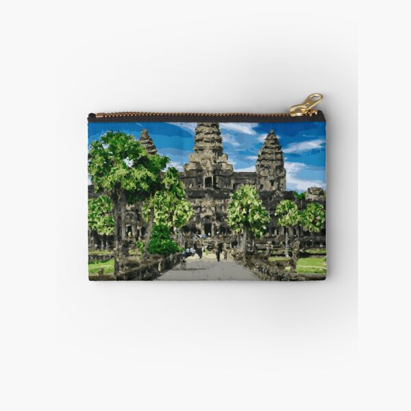Item preview, CAMBODIA Siem Reap Ankor Wat Front designed and sold by VoyageVectors.