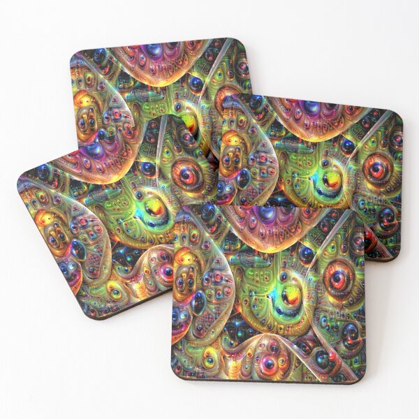 Item preview, rainbow psychedelic pattern 23 designed and sold by BelAnnGrey.