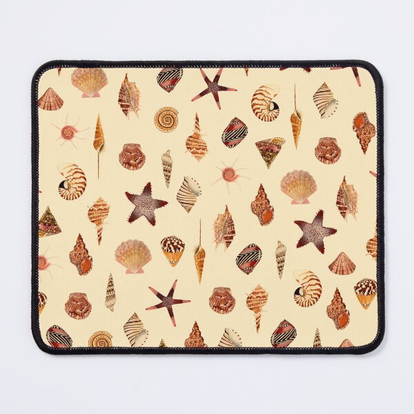 Item preview, SEASHELL PATTERN (vintage vibes-beige) designed and sold by BEATRIZ ABAITUA.