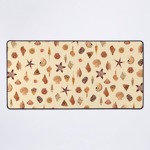 Item preview, SEASHELL PATTERN (vintage vibes-beige) designed and sold by BEATRIZ ABAITUA.
