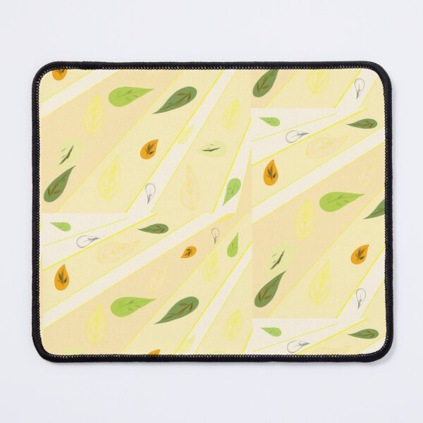 Item preview, Yellow line leves, sunshine abstract designed and sold by miaterinka.