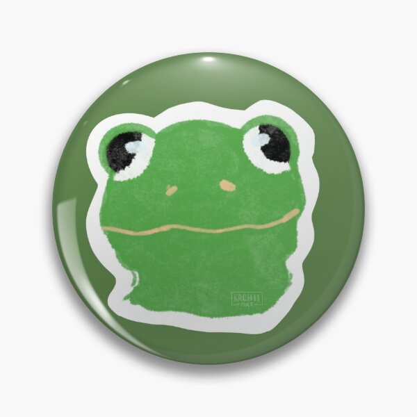 Item preview, Frog Sticker designed and sold by KachigoArt.