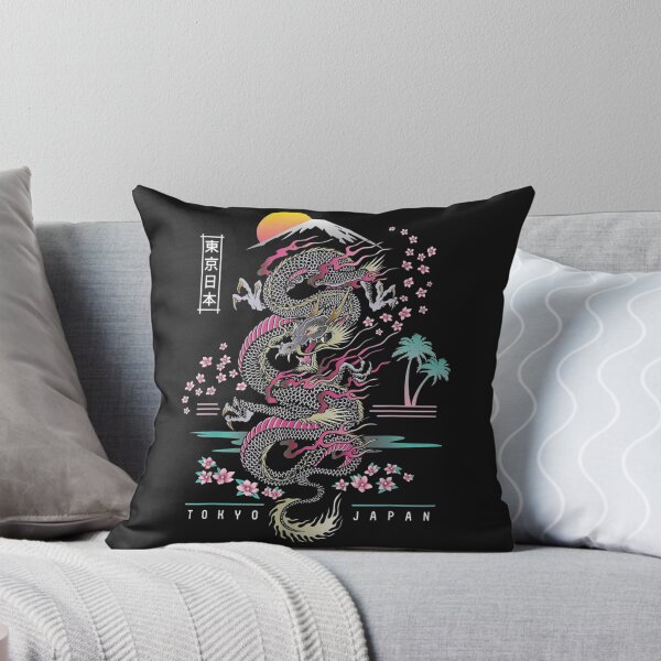 Item preview, Japanese Tokyo Dragon Asian inspired Neon retro 80’s style designed and sold by TERRYCOXSHOP.