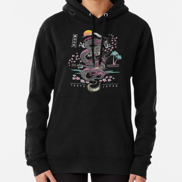 Item preview, Japanese Tokyo Dragon Asian inspired Neon retro 80’s style designed and sold by TERRYCOXSHOP.