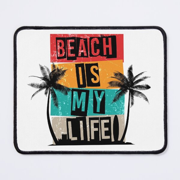 Item preview, Beach Is My Life Vector Graphic Design  designed and sold by Cre8iveSkill.