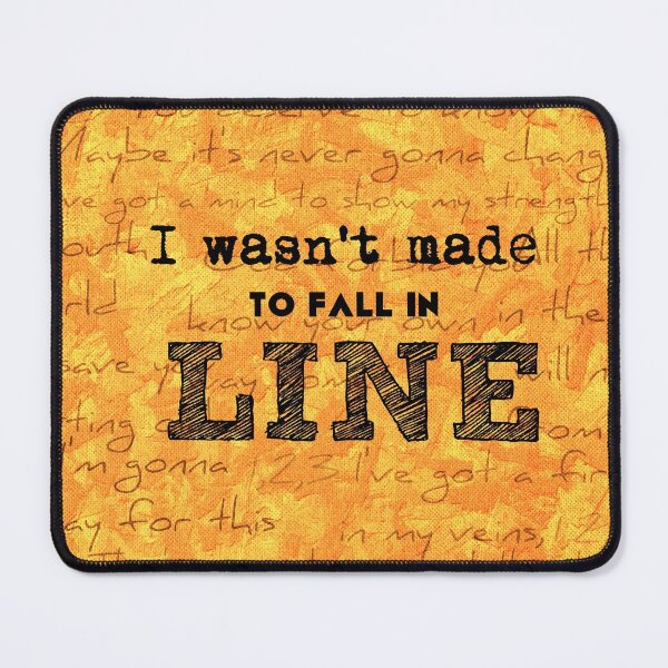 Item preview, Fall in Line designed and sold by IschemicNeuron.