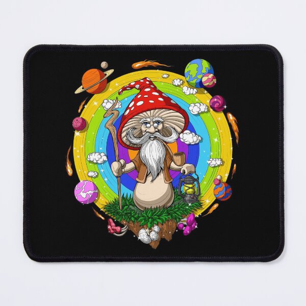 Item preview, Hippie Mushroom Wizard designed and sold by underheaven.