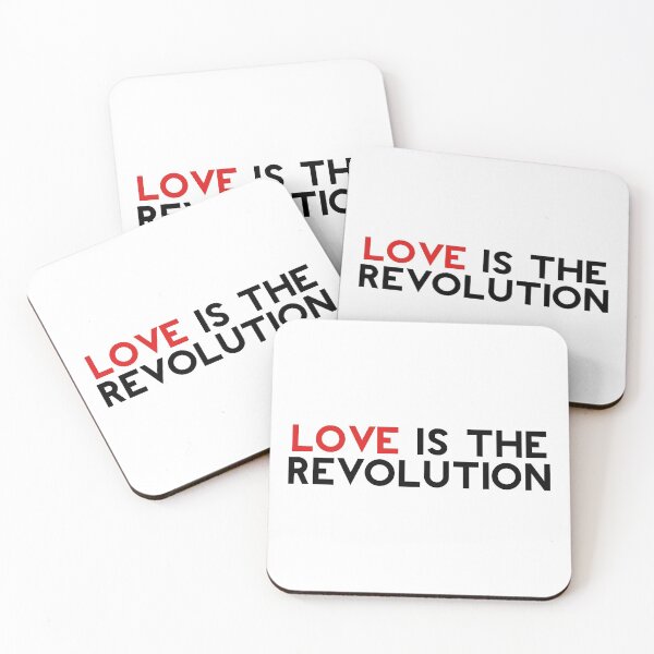 Aperçu de l'œuvre Love Is The Revolution créée et vendue par NobodysHero.