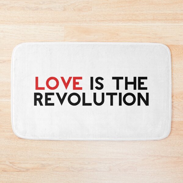 Aperçu de l'œuvre Love Is The Revolution créée et vendue par NobodysHero.