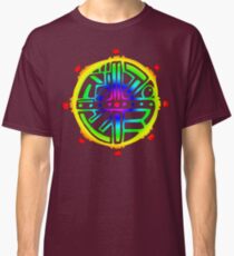Tribal Circle Acid Sun Classic T-Shirt